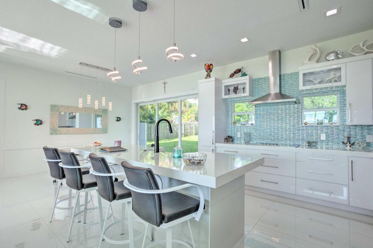 Sleek Fort Pierce Vacation Rental With Private Dock! Экстерьер фото