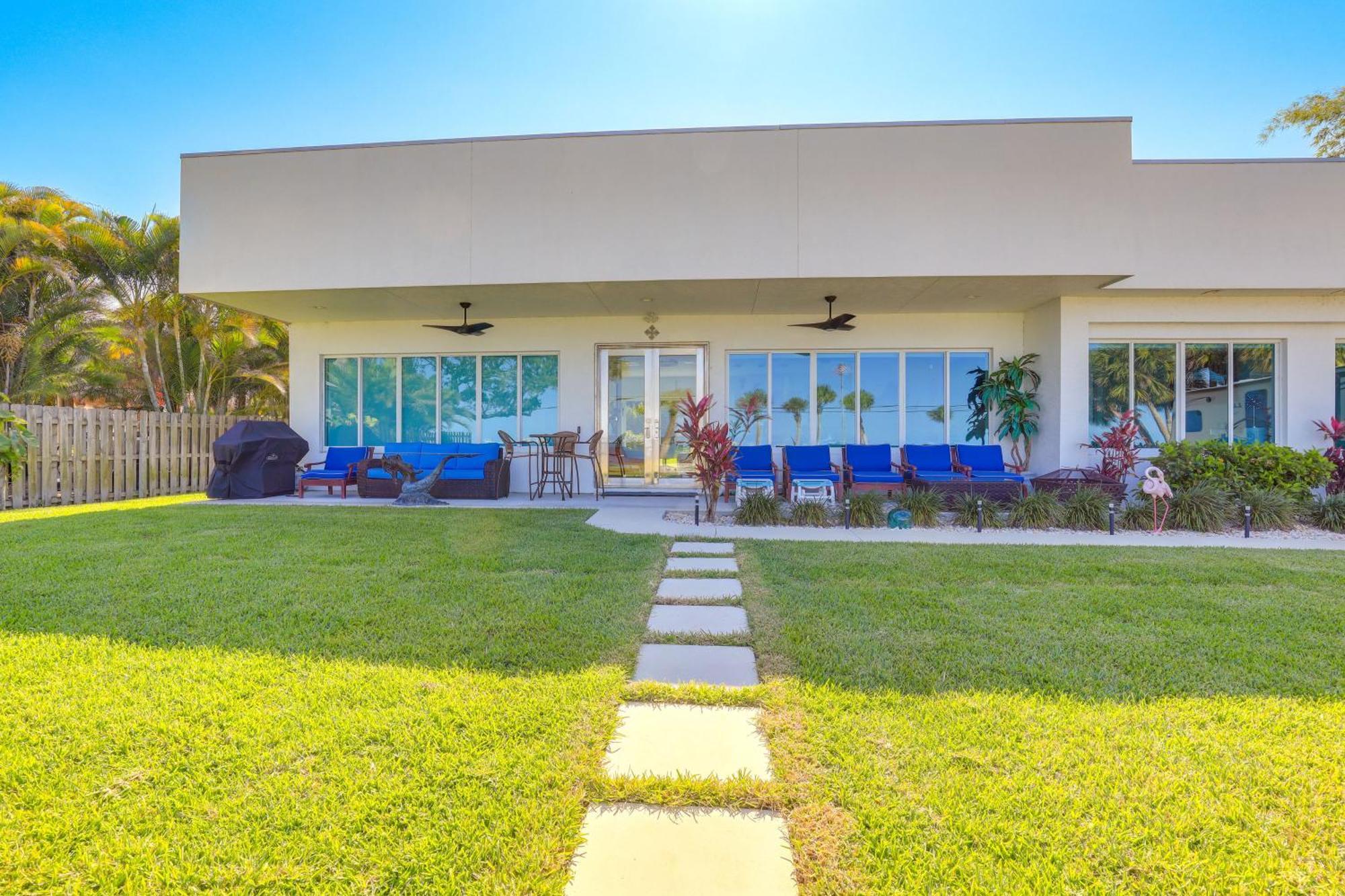 Sleek Fort Pierce Vacation Rental With Private Dock! Экстерьер фото